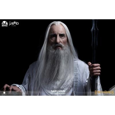 El Señor de los Anillos Busto tamaño natural Saruman 110 cm