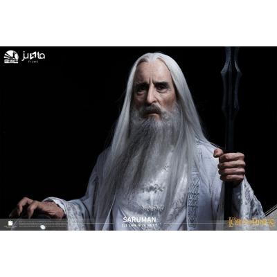 El Señor de los Anillos Busto tamaño natural Saruman 110 cm