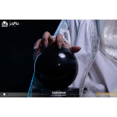El Señor de los Anillos Busto tamaño natural Saruman 110 cm