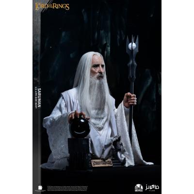 El Señor de los Anillos Busto tamaño natural Saruman 110 cm