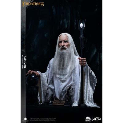 El Señor de los Anillos Busto tamaño natural Saruman 110 cm