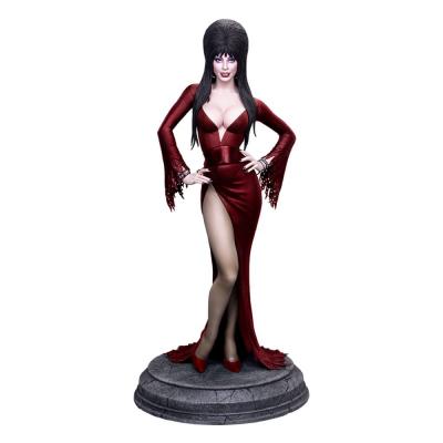 Elvira: Mistress of the Dark Estatua 1/4 Elvira (Red Glitter Dress) 48 cm