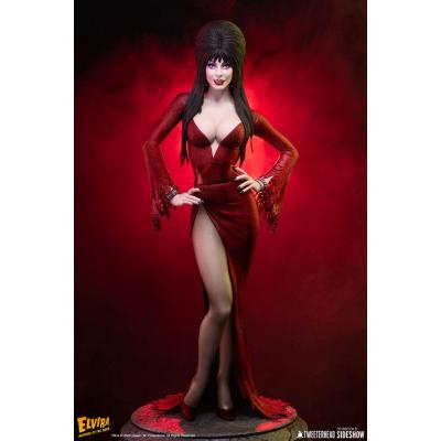 Elvira: Mistress of the Dark Estatua 1/4 Elvira (Red Glitter Dress) 48 cm