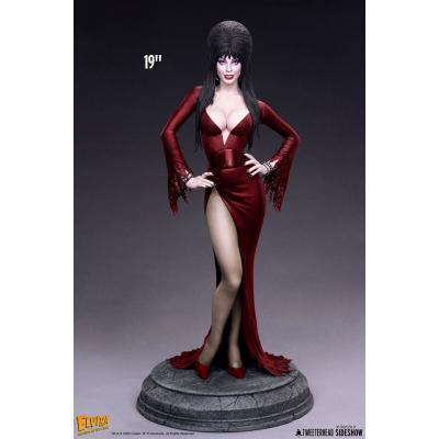 Elvira: Mistress of the Dark Estatua 1/4 Elvira (Red Glitter Dress) 48 cm