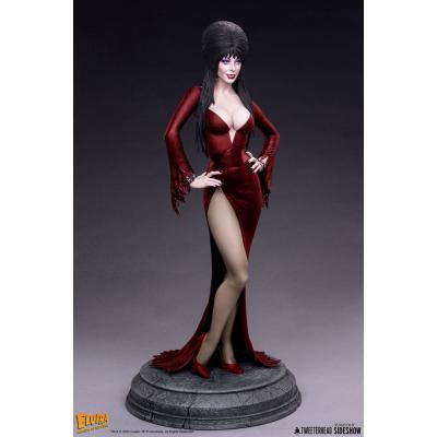 Elvira: Mistress of the Dark Estatua 1/4 Elvira (Red Glitter Dress) 48 cm
