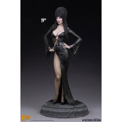 Elvira: Mistress of the Dark Estatua 1/4 Elvira (Black Glitter Dress) 48 cm