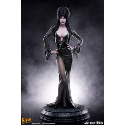 Elvira: Mistress of the Dark Estatua 1/4 Elvira (Black Glitter Dress) 48 cm