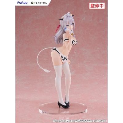 Alya Sometimes Hides Her Feelings in Russian Estatua PVC Tenitol Tall Alya Cow Costume Ver. 29 cm