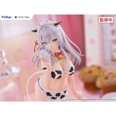 Alya Sometimes Hides Her Feelings in Russian Estatua PVC Tenitol Tall Alya Cow Costume Ver. 29 cm