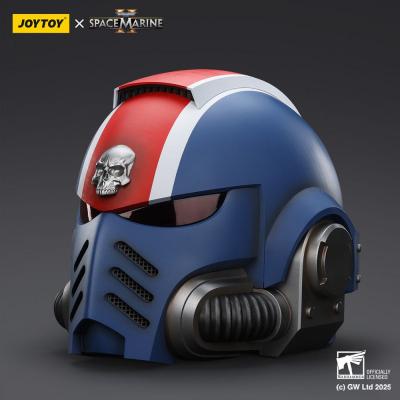 Warhammer 40,000: Space Marine 2 Réplica Ultramarines Lieutenant Titus casco 30 cm