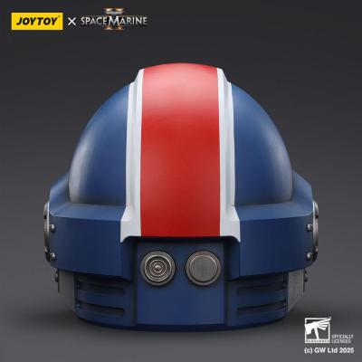 Warhammer 40,000: Space Marine 2 Réplica Ultramarines Lieutenant Titus casco 30 cm