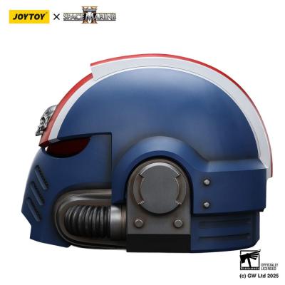 Warhammer 40,000: Space Marine 2 Réplica Ultramarines Lieutenant Titus casco 30 cm