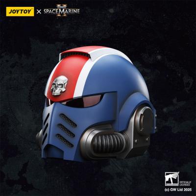 Warhammer 40,000: Space Marine 2 Réplica Ultramarines Lieutenant Titus casco 30 cm