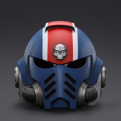Warhammer 40,000: Space Marine 2 Réplica Ultramarines Lieutenant Titus casco 30 cm