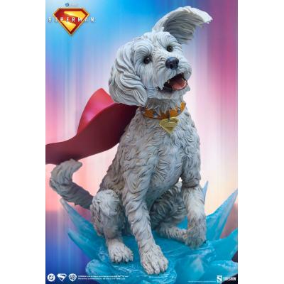 Superman (2025) Estatua Premium Format Krypto 23 cm