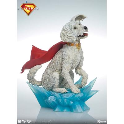Superman (2025) Estatua Premium Format Krypto 23 cm