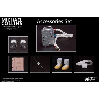 Apollo 11 accesorios para la Figura 1/6 Michael Collins