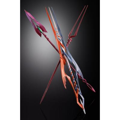 Neon Genesis Evangelion Figura Diecast Metal Build Eva Production Model-02 30th with the Spear of Cassius 22 cm