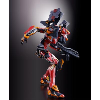 Neon Genesis Evangelion Figura Diecast Metal Build Eva Production Model-02 30th with the Spear of Cassius 22 cm