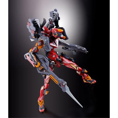 Neon Genesis Evangelion Figura Diecast Metal Build Eva Production Model-02 30th with the Spear of Cassius 22 cm