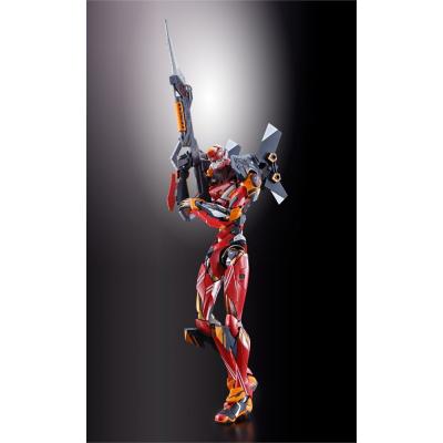 Neon Genesis Evangelion Figura Diecast Metal Build Eva Production Model-02 30th with the Spear of Cassius 22 cm