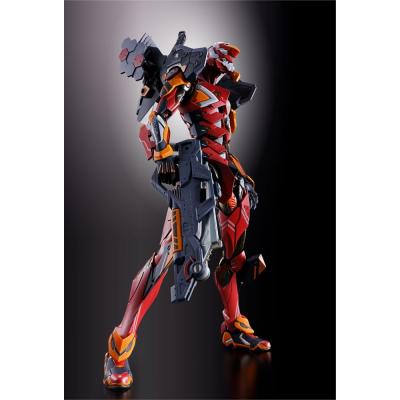 Neon Genesis Evangelion Figura Diecast Metal Build Eva Production Model-02 30th with the Spear of Cassius 22 cm