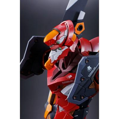 Neon Genesis Evangelion Figura Diecast Metal Build Eva Production Model-02 30th with the Spear of Cassius 22 cm