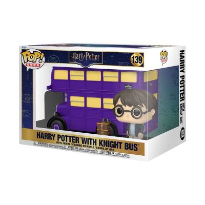 Harry Potter POP! Rides Super Deluxe Vinyl Figura Knight Bus 15 cm