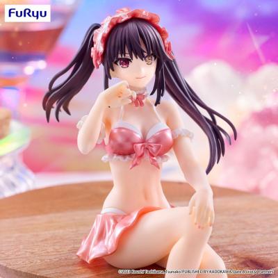 Date A Live V Estatua PVC Noodle Stopper Kurumi Tokisaki Swimsuit Pastel Red Color Ver. 15 cm