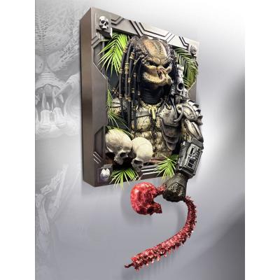 Predator Escultura de Pared tamaño real Predator 45 x 81 x 94 cm