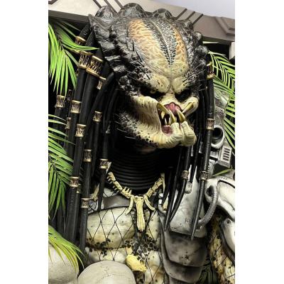Predator Escultura de Pared tamaño real Predator 45 x 81 x 94 cm