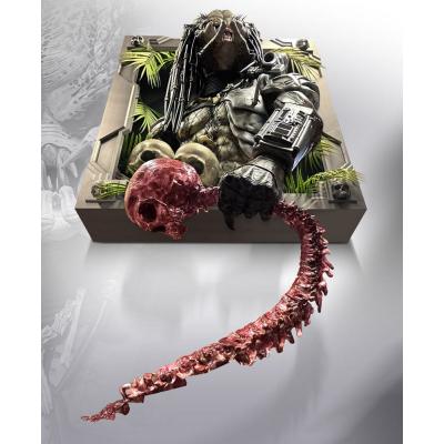 Predator Escultura de Pared tamaño real Predator 45 x 81 x 94 cm