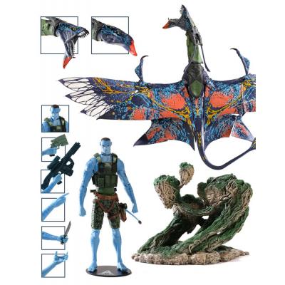 Avatar: El sentido del agua Figura Recom Quaritch & RDA Banshee (Gold Label)