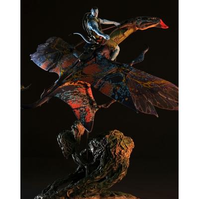 Avatar: El sentido del agua Figura Recom Quaritch & RDA Banshee (Gold Label)