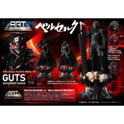 Berserk Maqueta Plastic Model Kit Build Art Masterline Guts Berserker Armor Rage 30 cm