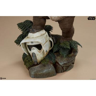 Star Wars: Episodio VI - El retorno del Jedi Estatua Premium Format Wicket 46 cm