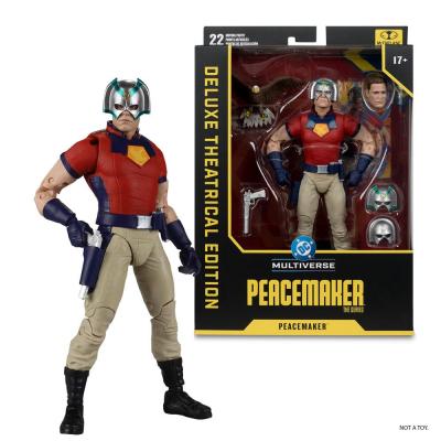 Batman vuelve DC Mulitverse DC Theatrical Deluxe Edition Figura Peacemaker 19 cm