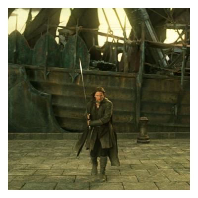 El Señor de los Anillos Estatua Aragorn 20 cm