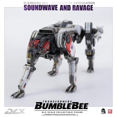 Transformers Bumblebee Pack de 2 Figuras 1/6 DLX Soundwave & Ravage 28 cm
