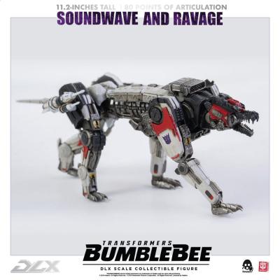 Transformers Bumblebee Pack de 2 Figuras 1/6 DLX Soundwave & Ravage 28 cm