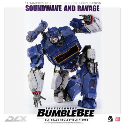 Transformers Bumblebee Pack de 2 Figuras 1/6 DLX Soundwave & Ravage 28 cm