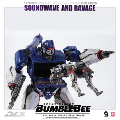 Transformers Bumblebee Pack de 2 Figuras 1/6 DLX Soundwave & Ravage 28 cm