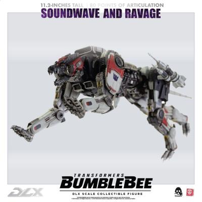 Transformers Bumblebee Pack de 2 Figuras 1/6 DLX Soundwave & Ravage 28 cm