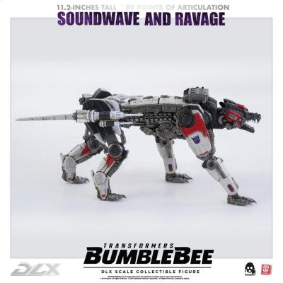 Transformers Bumblebee Pack de 2 Figuras 1/6 DLX Soundwave & Ravage 28 cm