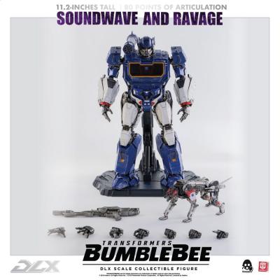 Transformers Bumblebee Pack de 2 Figuras 1/6 DLX Soundwave & Ravage 28 cm
