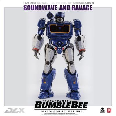 Transformers Bumblebee Pack de 2 Figuras 1/6 DLX Soundwave & Ravage 28 cm