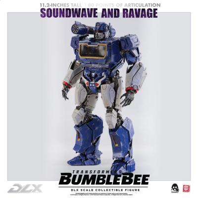 Transformers Bumblebee Pack de 2 Figuras 1/6 DLX Soundwave & Ravage 28 cm