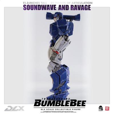 Transformers Bumblebee Pack de 2 Figuras 1/6 DLX Soundwave & Ravage 28 cm