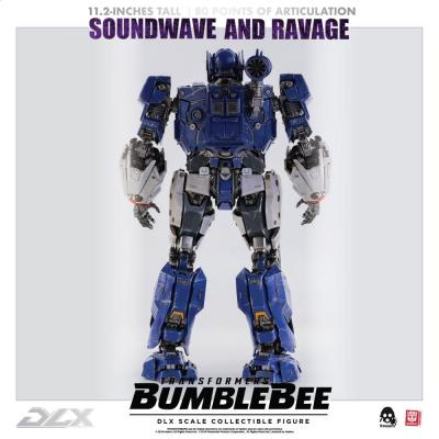 Transformers Bumblebee Pack de 2 Figuras 1/6 DLX Soundwave & Ravage 28 cm