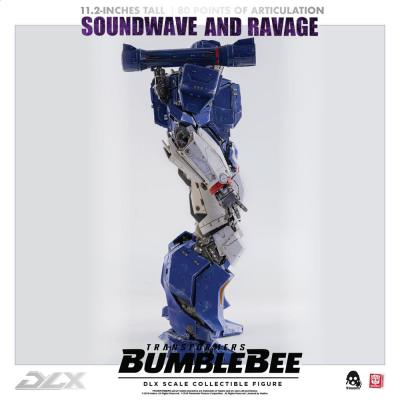 Transformers Bumblebee Pack de 2 Figuras 1/6 DLX Soundwave & Ravage 28 cm